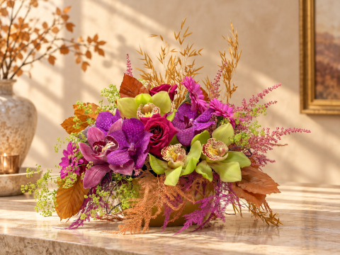 Aranjament floral - Velvet Harvest